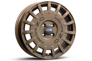 OZ Rally Racing 4×4 マットブロンズ：PCD 4-100の5×16サイズ