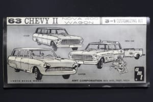 amt製1/25スケール・プラモデル「’63シェビーⅡステーションワゴン」