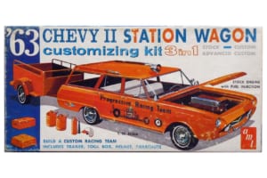 amt製1/25スケール・プラモデル「’63シェビーⅡステーションワゴン」