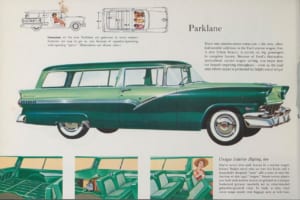 1956年型フォード・ステーションワゴン（カタログ）