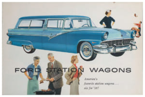 1956年型フォード・ステーションワゴン（カタログ）