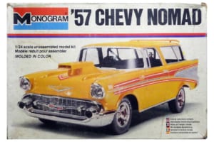 モノグラム製1/24スケール・プラモデル「’57シェビー・ノマド」