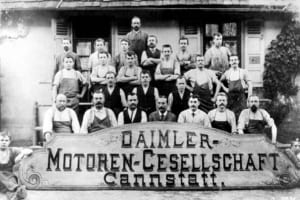 1890年ダイムラー社設立（カンシュタット）。