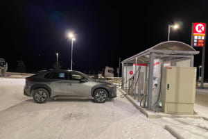 トヨタ bZ4X：ノルウェーでの現地評価の様子