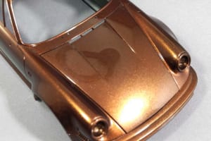 タミヤのボディとフジミのシャシーで作る1/24スケール・プラモデルのポルシェ911ターボ