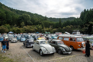 嵐山高雄パークウェイで開催されたVW Autumn 2025