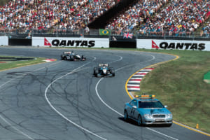 2000年:メルセデス・ベンツ CL 55 AMG(C215)。