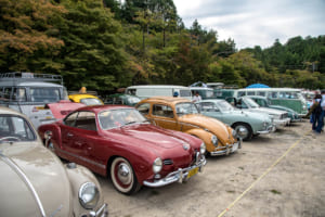 嵐山高雄パークウェイで開催されたVW Autumn 2025