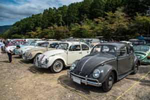 嵐山高雄パークウェイで開催されたVW Autumn 2025