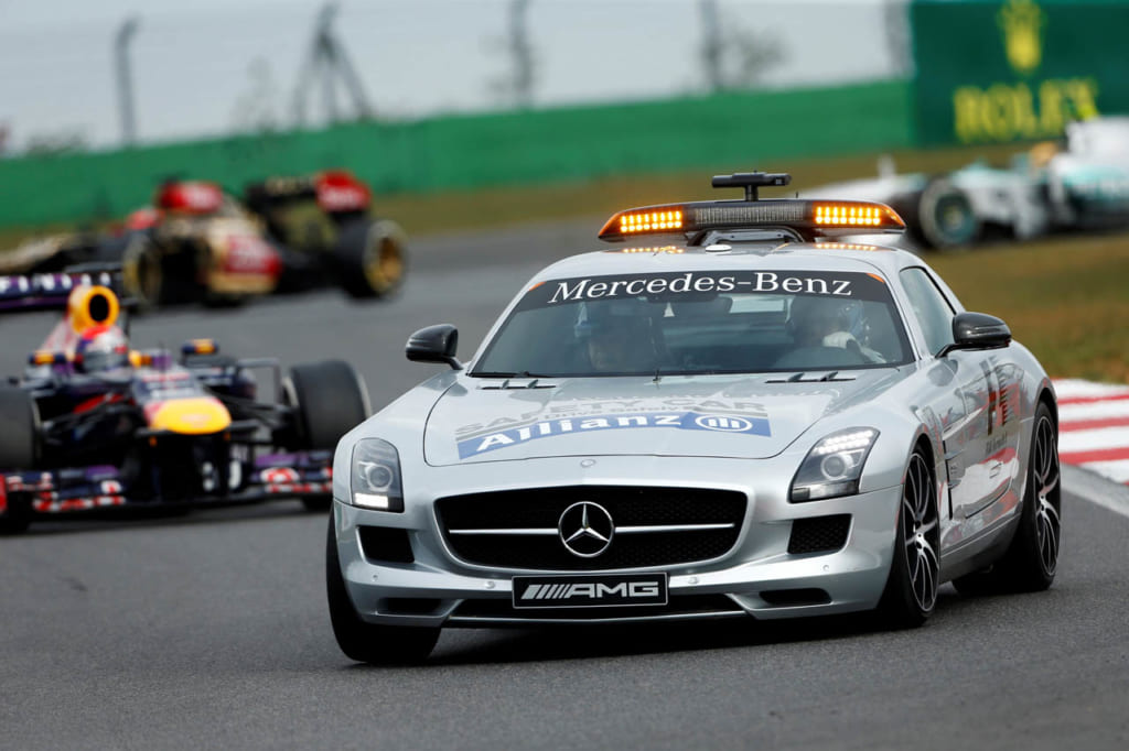 2012-2014年：メルセデス・ベンツ　SLS AMG GT（C197）。