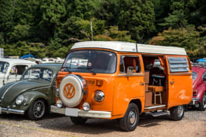 嵐山高雄パークウェイで開催されたVW Autumn 2025