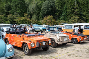 嵐山高雄パークウェイで開催されたVW Autumn 2025