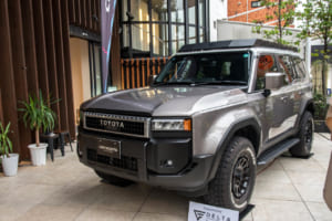 トヨタ・ランドクルーザー250のカロッツェリアデモカー