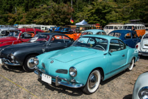 嵐山高雄パークウェイで開催されたVW Autumn 2025