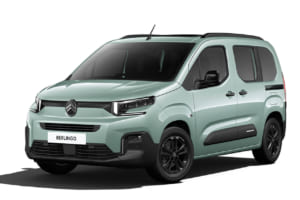 アクアグリーンをまとったシトロエン・ベルランゴ MAX BlueHDi（5人乗り）