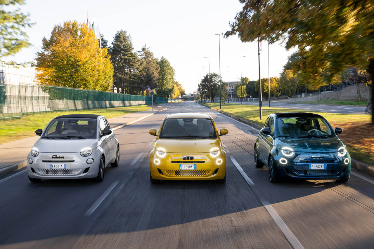 【全車6速MT】新型フィアット「500ハイブリッド」欧州発表。車重1055kg、あえて選ぶ「操る楽しさ」