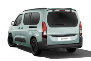 アクアグリーンをまとったシトロエン・ベルランゴ LONG MAX BlueHDi（7人乗り）