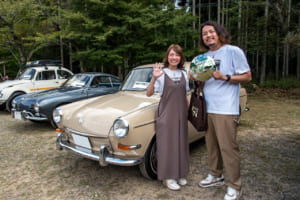 VW Autumn 2025:ベストタイプ3は佐原さんの1967年式。タイプ3のオーソリティ、TOAインターナショナルでフルレストアし、名前にちなんでサハラベージュでペイントした。