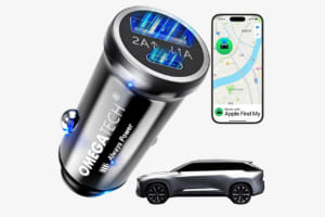 「探す」アプリで完結する車両盗難対策。維持費不要の充電式トラッカーがブラックフライデーで特選価格に【LE VOLANT注目アイテム】