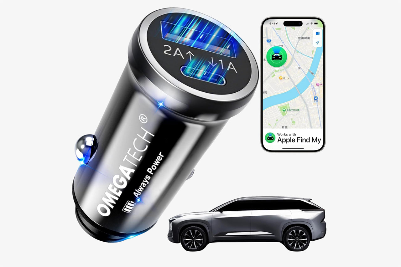 「探す」アプリで完結する車両盗難対策。維持費不要の充電式トラッカーがブラックフライデーで特選価格に【LE VOLANT注目アイテム】