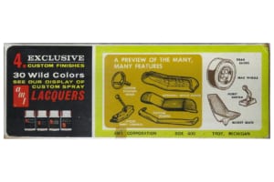 amt製1/25スケール・プラモデル「シェベル・エルカミーノ」