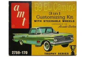 amt製1/25スケール・プラモデル「’59エルカミーノ」