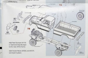 メビウスモデルズ製1/25スケール・プラモデル「1971フォードF-250カスタム4×4」