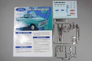 メビウスモデルズ製1/25スケール・プラモデル「1969フォードF-100カスタムキャブ・ショートベッド」