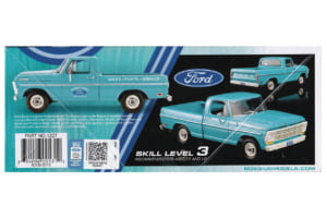メビウスモデルズ製1/25スケール・プラモデル「1969フォードF-100カスタムキャブ・ショートベッド」