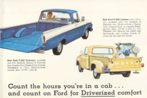 1961年型フォード小型トラックのカタログ