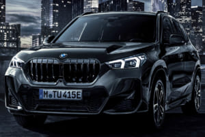 漆黒のBMW「X1」、240台限定で登場。特別仕様車「Edition Shadow」はブラック・キドニー・グリル採用で611万円