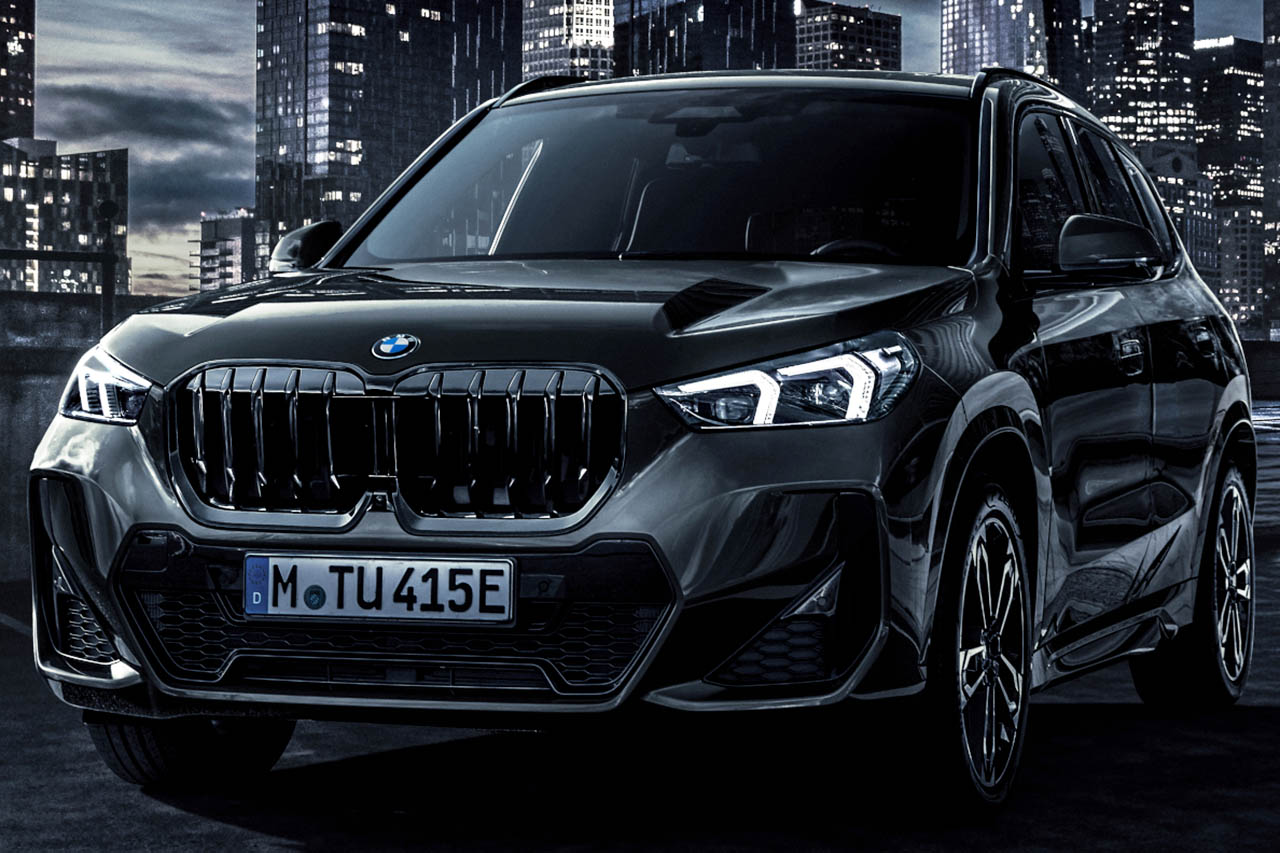 漆黒のBMW「X1」、240台限定で登場。特別仕様車「Edition Shadow」はブラック・キドニー・グリル採用で611万円