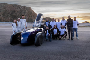 ルノーの電動デモカー「フィランテ・レコード2025」が、高速巡航で1008kmを無充電走破。