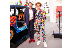 ロメロ・ブリットが手掛けたフィアット・トポリーノのアートカー