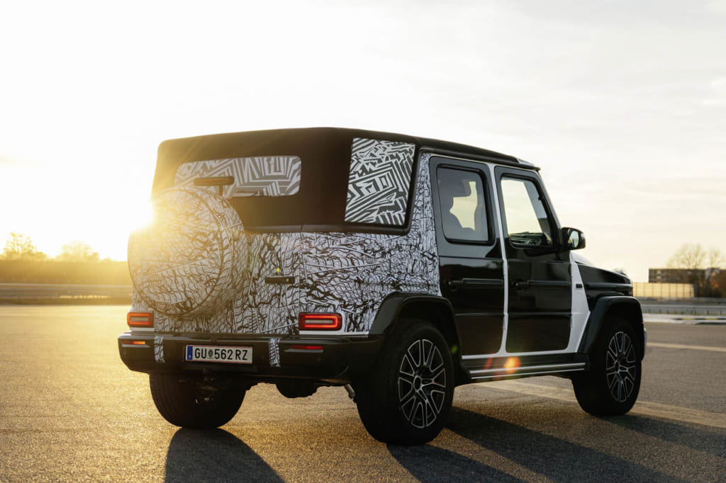 メルセデス・ベンツ 新型Gクラス カブリオレ プロトタイプ