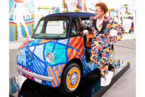 ロメロ・ブリットが手掛けたフィアット・トポリーノのアートカー