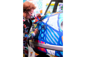 ロメロ・ブリットが手掛けたフィアット・トポリーノのアートカー