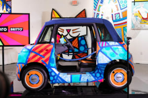 ロメロ・ブリットが手掛けたフィアット・トポリーノのアートカー