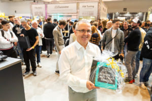 KWオートモーティブのクラウス社長。たった3人で立ち上げ、一大グループ企業に成長させたすごい人。