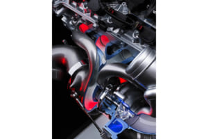 アウディ2.5 TFSI 5気筒エンジン