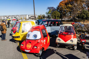 スペック競争とは無縁の幸福論。光岡、メッサーなど「マイクロカー」80台が彩った「オールジャパンミニカーミーティング」