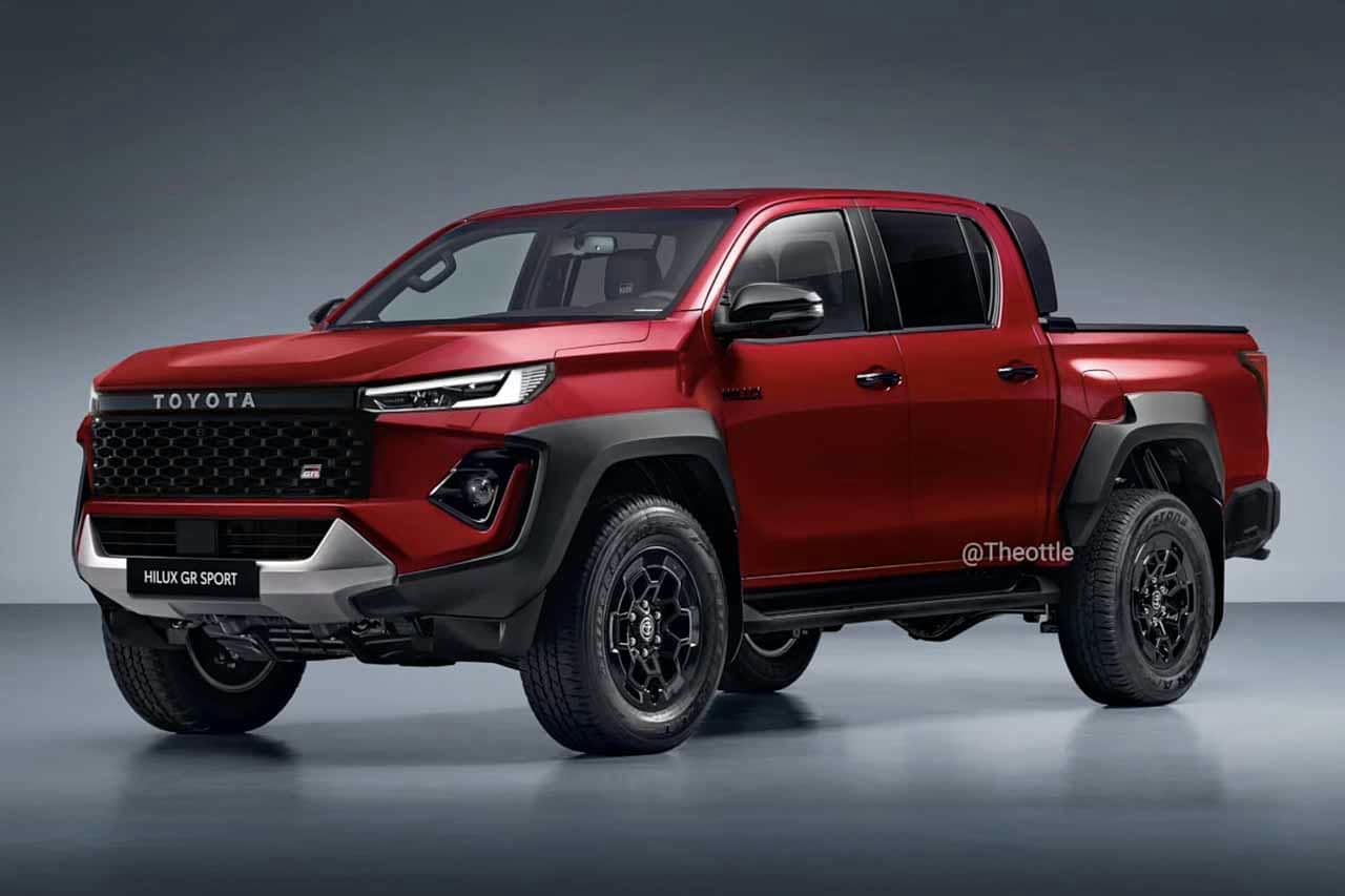 新型ハイラックス】これが次期「GR SPORT」だ。MHEVとEVの“二刀流”で