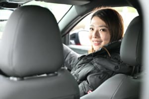 アルファロメオ・ジュニアと黒木美珠さん