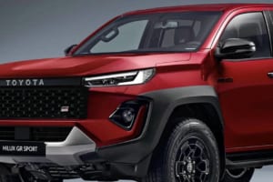 【新型ハイラックス】これが次期「GR SPORT」だ。MHEVとEVの“二刀流”で挑むピックアップ覇権