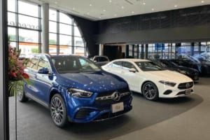 メルセデス・ベンツ八王子の店内