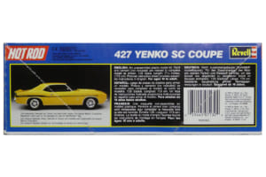 レベル製1/25スケール・プラモデル「427イェンコSCクーペ」