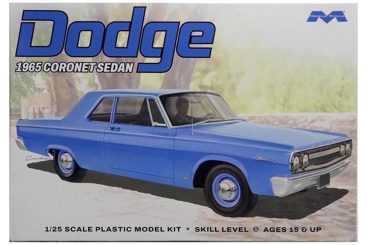 メビウスモデルズ製1/25スケール・プラモデル「1965ダッジ・コロネット・セダン」