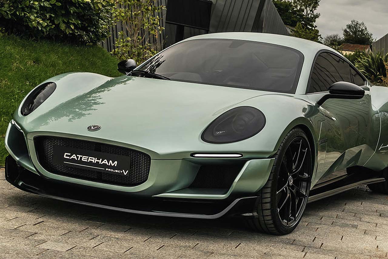 ヤマハ製モーター搭載のケータハム「プロジェクトV」、ついに実走へ。東京オートサロン2026でプロトタイプを初披露