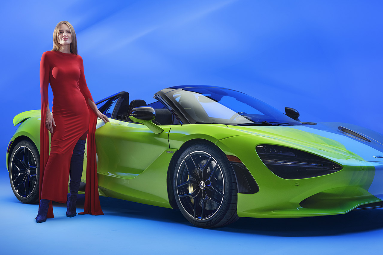 塗装に「触感」という新次元。マクラーレン750S×ナット・ボーウェンが挑んだ、多層構造の芸術的ビスポーク