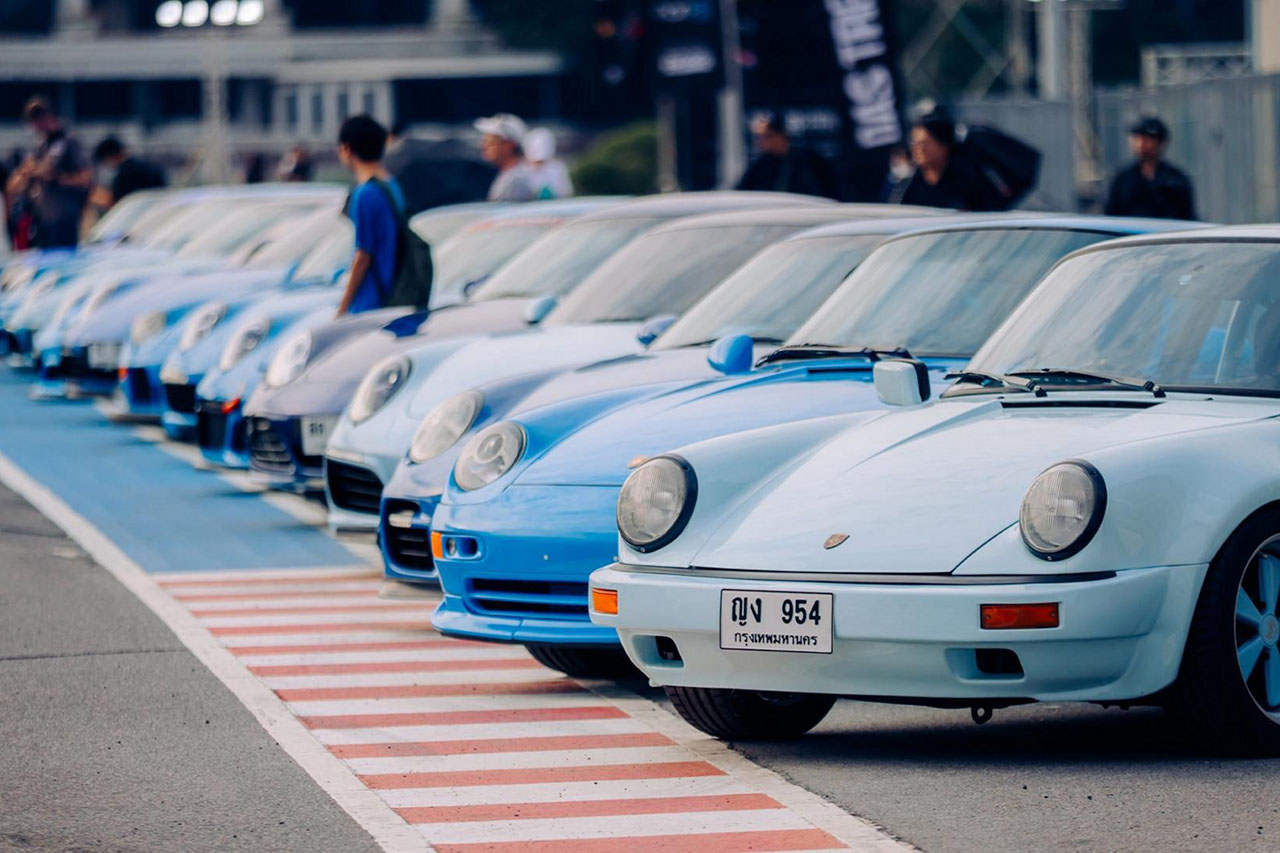 734台のポルシェがバンコクを埋め尽くす。東南アジア最大級の祭典「ダス・トレッフェン」の熱気